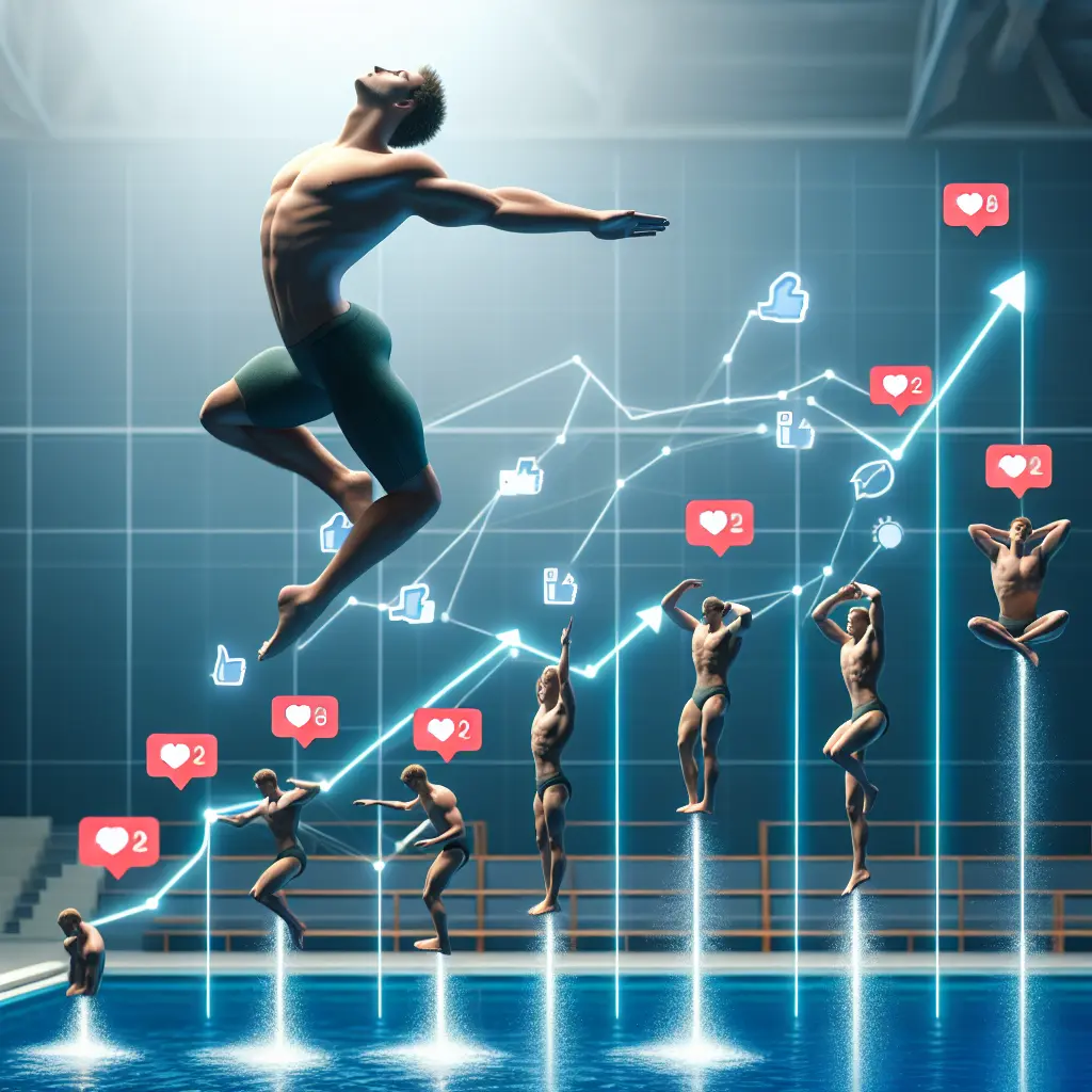 Representation of Tom Daley's Influence on Social Media Trends in Sports