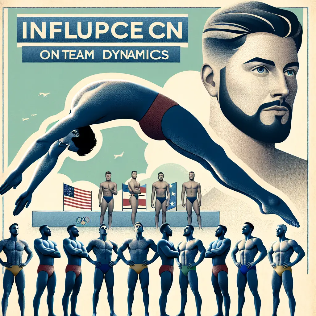 Representation of Tom Daley's Influence on Olympic Diving Team Dynamics